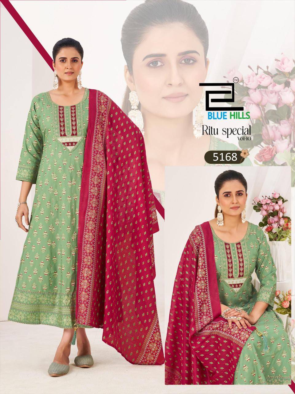 Blue hills ritu special vol-10 Kurti manufacturers in Mumbai